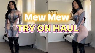 Mew Mews Try On Haul!! @mewmewsfashion