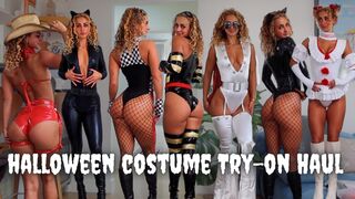 halloween costume try-on haul