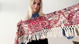 [4K] See Through Night Dress Try On No Bra | ONE PIECE Transparent TRY ON With Eveline (2024)