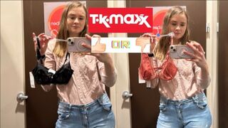 TK Maxx Undergarments Try On Haul