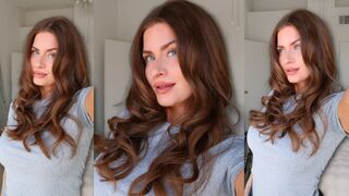bouncy full curls hair tutorial