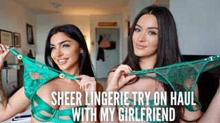 HONEY BIRDETTE LINGERIE HAUL WITH MY GIRLFRIEND!