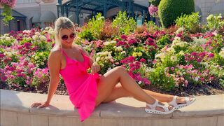 Try On Haul Fashion Style ???? Pink Dress Dreams in Disneyland Paris | DivaAngel Lookbook