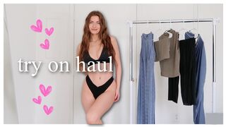TRY ON HAUL | mini skirts, dresses, heels & more!
