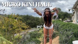 MICRO BIKINI HAUL 2025 | GABRIELLA ELLYSE